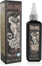 Tattoo Ink,Solong S Series 3.4oz(100ml) Professional Black 3.4 fl oz 