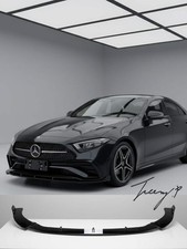 MERCEDES CLS KLASSE C257 FACELIFT 2020 - 2025 GLANZ SCHWARZ FRONT SPLITTER LIPPE SPOI