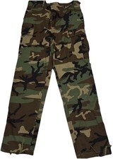 Propper BDU Trouser Button Fly 100 Cotton Ripstop Medium Long Woodland