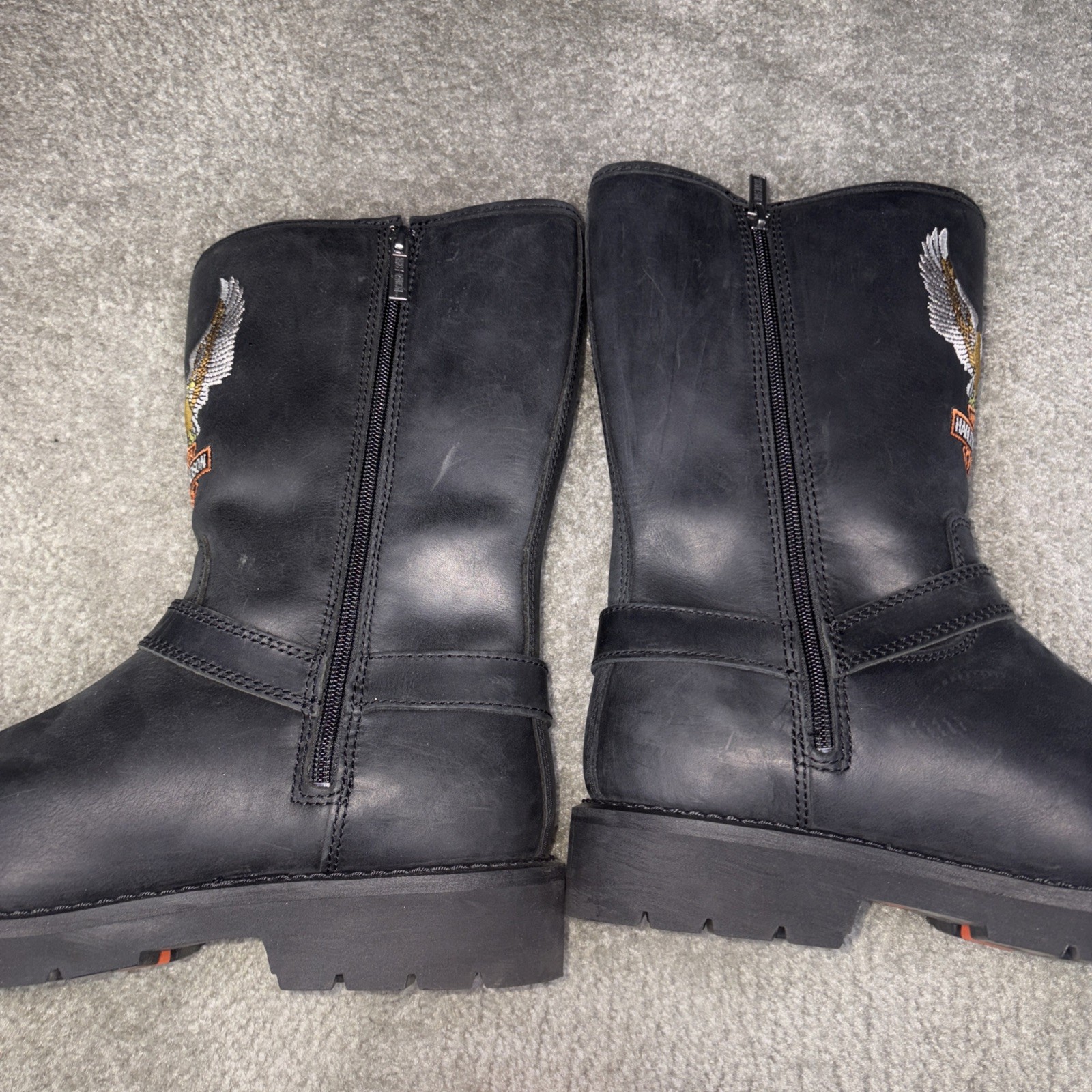Harley-Davidson Women’s Corley 10-Inch Motorcycle Boots Black D87305 Size 11 NWT image 10