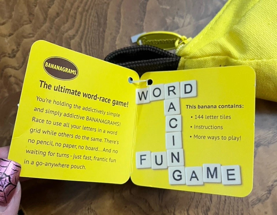 Bananagrams Crossword Word Play Game - New with Tags - Image 3 of 4