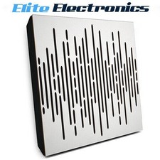 Elite Sound Acoustics Panel 70mm Foam Absorption Diffuser Wave White
