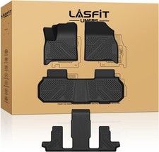 LASFIT Floor Mats for Chevrolet Traverse 2024-2026 Only 7 Seats  GMC Acadia