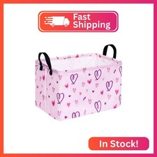 ACMUUNI Rectangle Gift Shelf Nursery Storage Basket Laundry Hamper Storage Box a