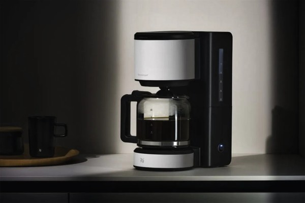 Wmf Stelio Kaffeemaschine Filter 10 Tassen Glas Edelstahl 1000W Grau-image