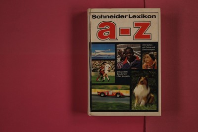 283601 SCHNEIDER LEXIKON A-Z Franz Schneider Verlag Von a bis z in einem Griff.