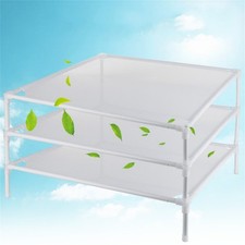 Standly Sweater Dryer Flat Stackable Quickly Drying Rack Mesh Holder 70x70CM