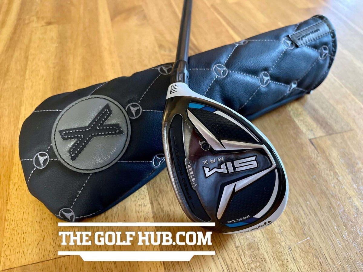 TaylorMade Sim Max 19* 3 Hybrid (3H)- Tour AD IZ-95 X Stiff | eBay