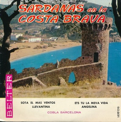 Sardanas En La Costa Brava - Cobla Barcelona - Single 7'' Vinyl 195/09