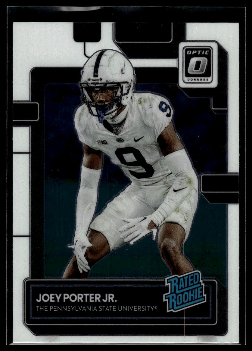 2023 Panini Chronicles #17 Joey Porter Jr. Donruss Optic Rated Rookies