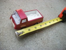 Vintage NICE RARE Tonka Red Pick Up Truck  Pressed Steel Collectible Toy .