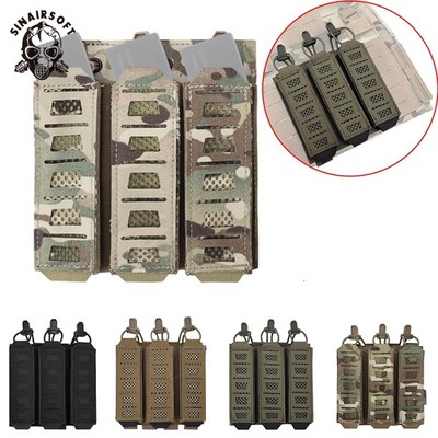 Taktische MP5 MP7 Magazintaschen Mag Pouch Vest Molle Beutel für Weste Brust Rig