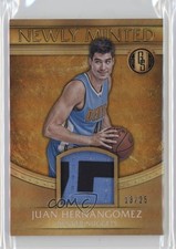 2016 Panini Gold Standard Newly Minted Memorabilia /25 Juan Hernangomez #14 13c7