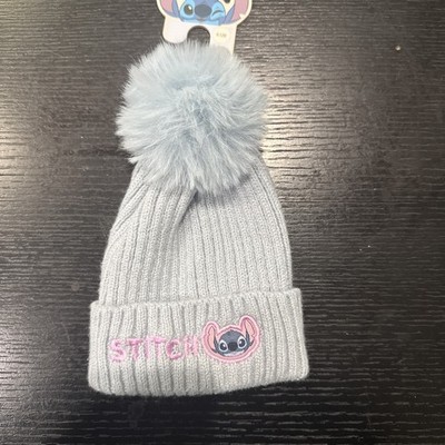 Disney Lilo & Stitch X Primark Baby Pompom Beanie Hat 6-12 Months New