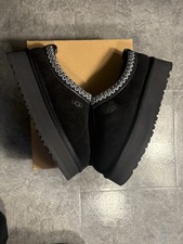 UGG Tasman (Tazz) Slipper Shoes black colour  Size UK8 EU41  NEW BOX  