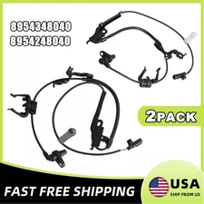 2Pack ABS Wheel Speed Sensors Set Fit Toyota Highlander 2008-13 Front Left+Right