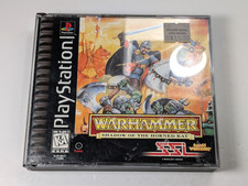 Warhammer Shadow of the Horned Rat Sony Playstation PS1 in case