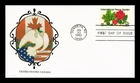 DR JIM STAMPS US COVER INTERNATIONAL PEACE GARDEN FDC NEW DIREXIONS CACHET