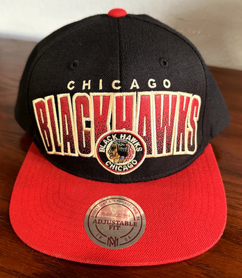 Mitchell & Ness Chicago Blackhawks NHL Snapback Hat Cap 