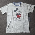 Disney American Eagle Mickey Mouse Adult Small Graphic T-Shirt Ivory AE — photo 1