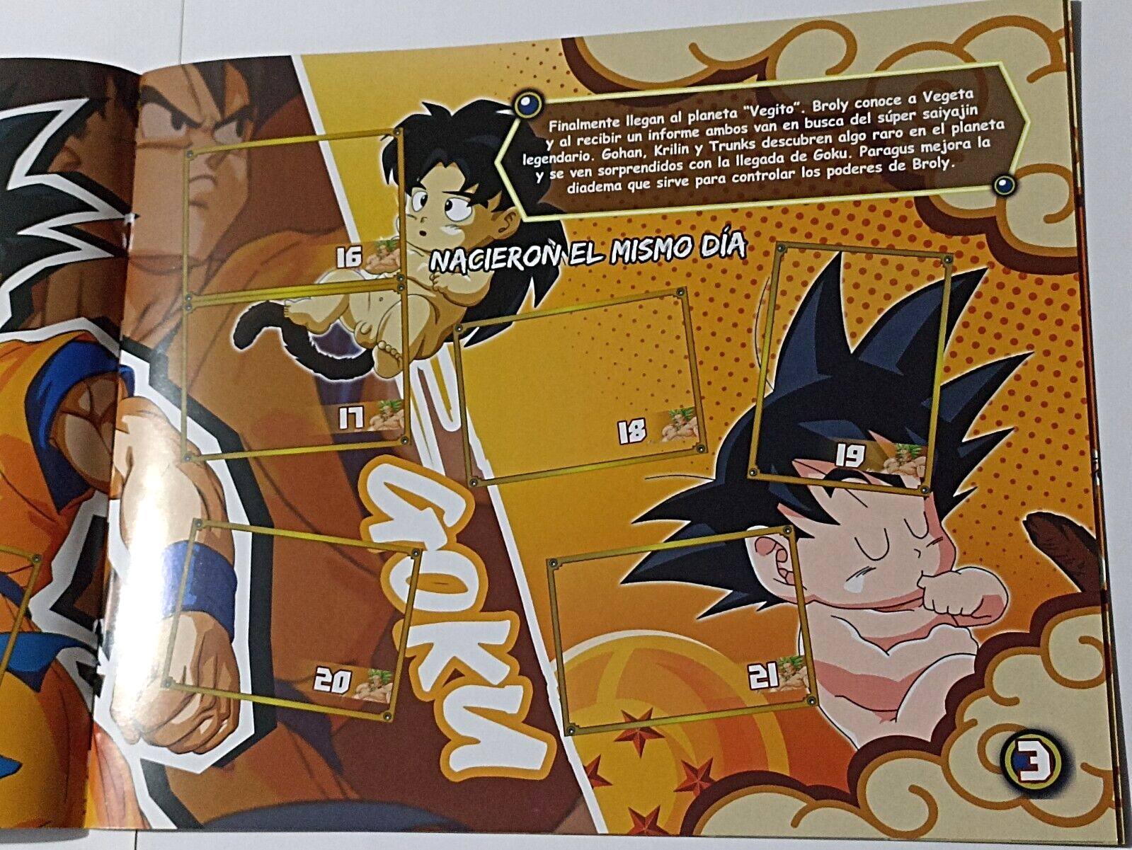 ALBUM DRAGON BALL Z BROLY - Sticker Album Full Set 204/204 PERU 2018 Son  Goku | eBay