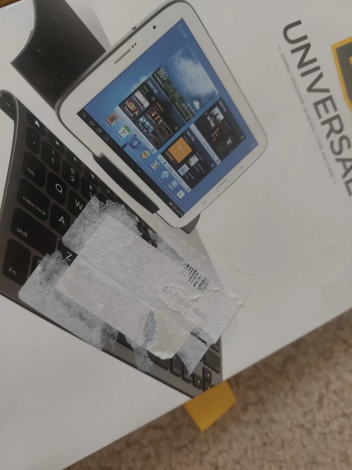 ZaggKeys Universal Tablet Bluetooth Folio Keyboard Stand Apple, Android & More - Image 2 of 4