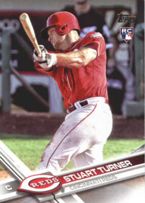 2017 Update Series #US178 Stuart Turner Cincinnati Reds RC