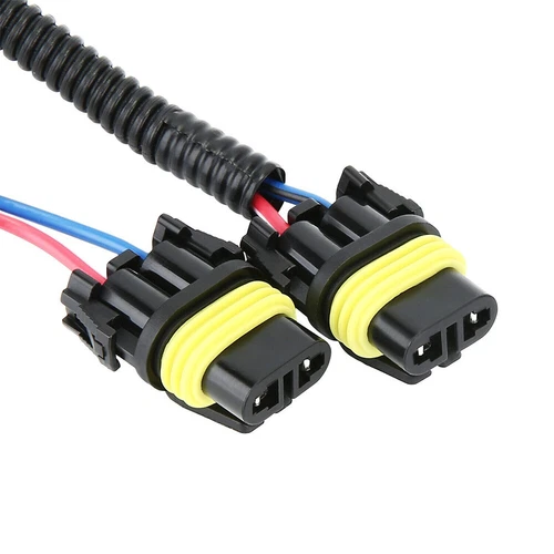 LED 12V 40A Fog Light Lamp H11 Wiring Indicator Switch Harness Socket Wire Relay - Picture 5 of 13