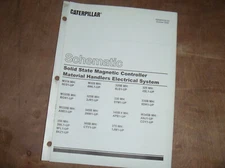 Caterpillar 325B Material Handler Electrical Wiring Diagram Schematic Manual