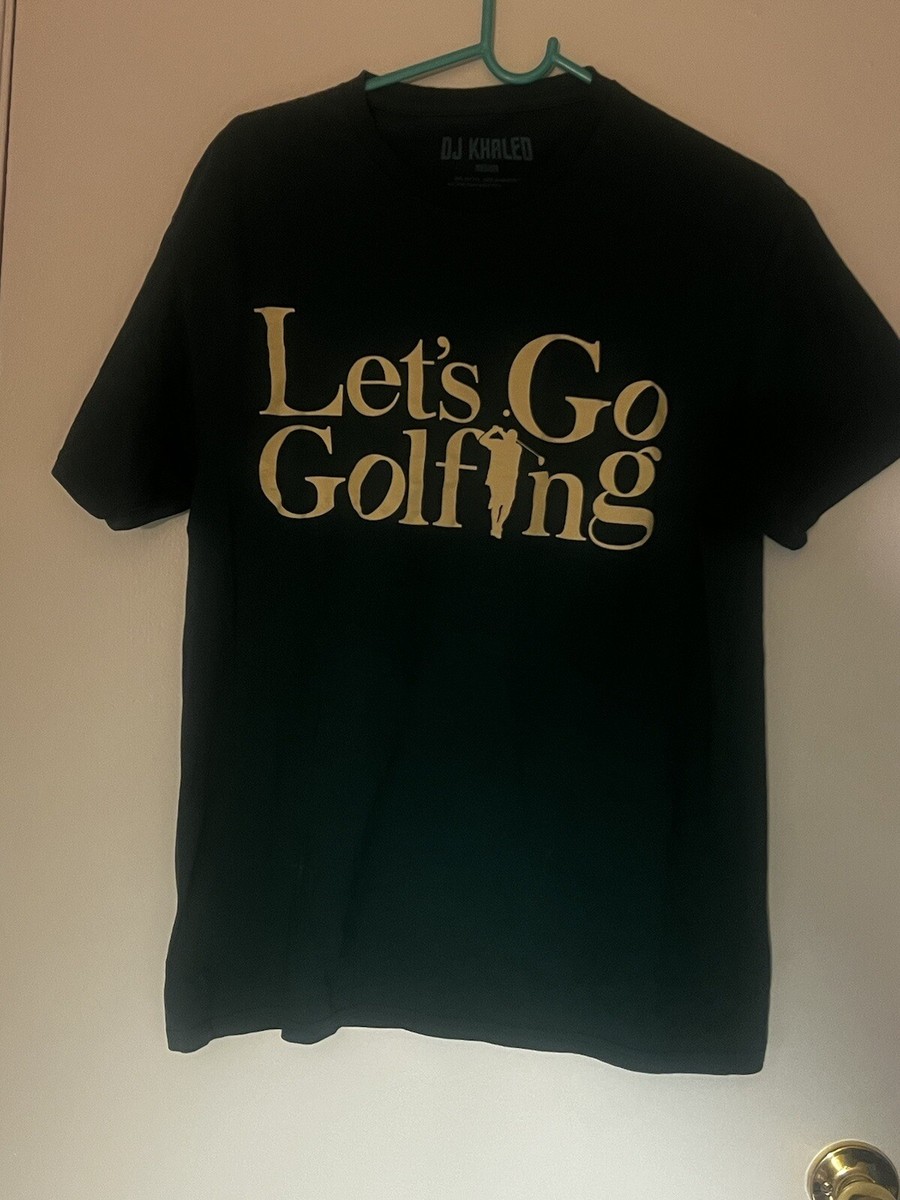Dj Khaled “Let's Go Golfing” Official Merch T-Shirt Forest Green