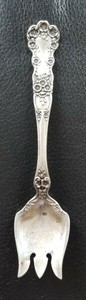 Gorham Buttercup Sterling Ice Cream Fork no mono old