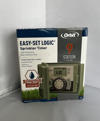Orbit Easy-Set Logic 9  Station Sprinkler Timer