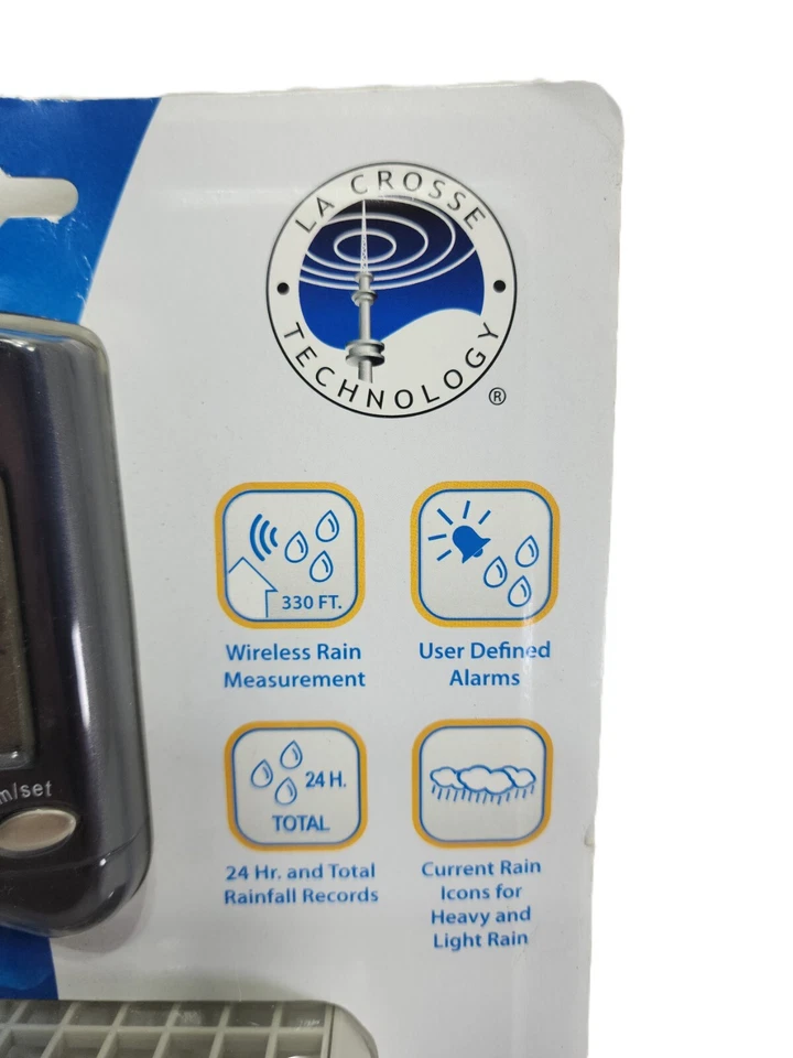 La Crosse Technology Wireless Rain Measurement Center Self-Emptying Rain Bucket - Image 4 of 4