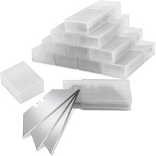 Utility Knife Blades, 100 Pcs Razor Blades, Sk5 High Carbon Steel Box Cutter Bla