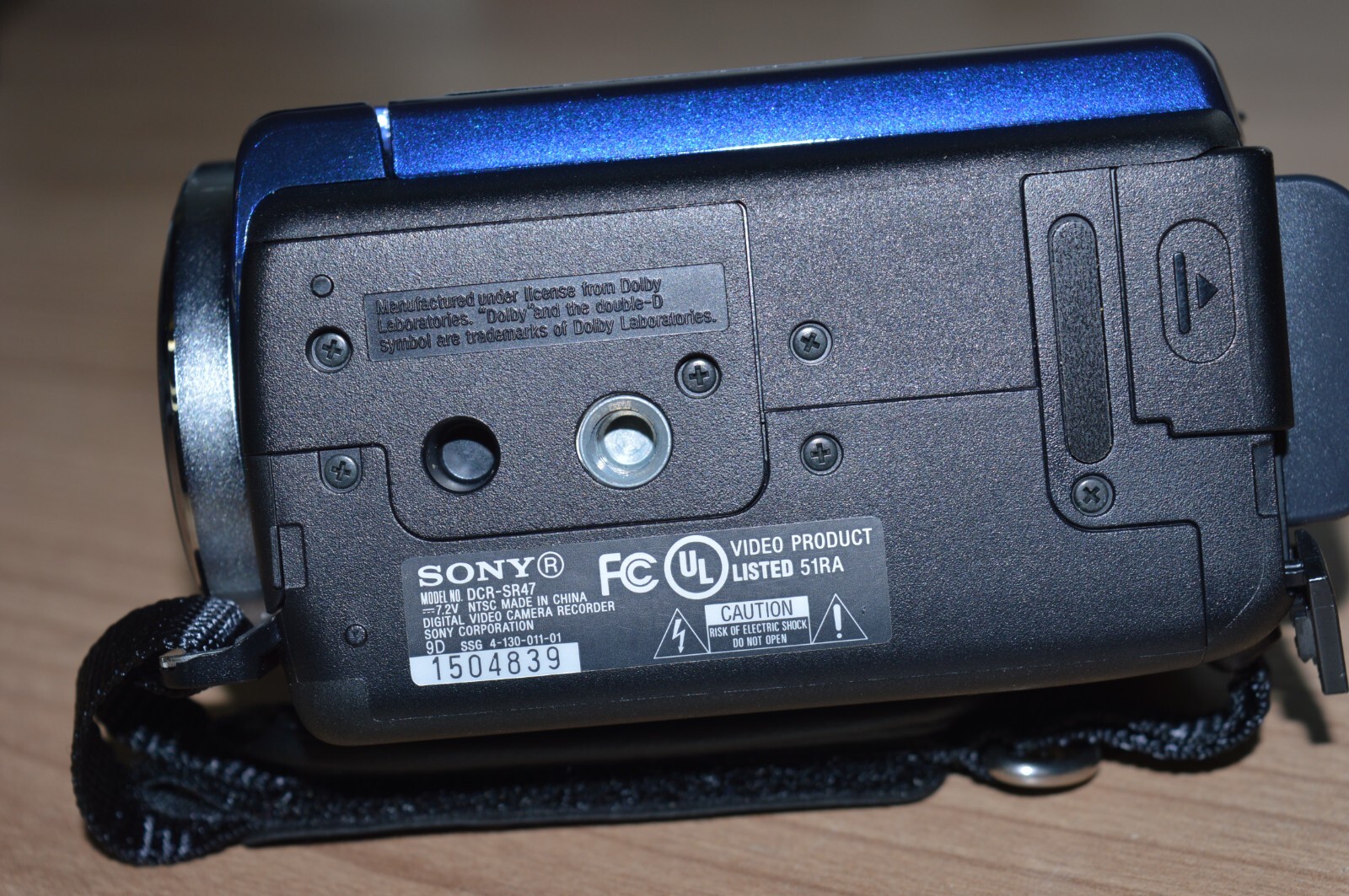 Sony DCR-SR47 Handycam Camcorder 60X Optical Zoom Digital Video Camera
