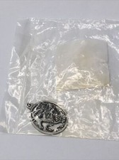 VINTAGE SISK 1996 PEWTER Unicorn PENDANT NECKLACE 4