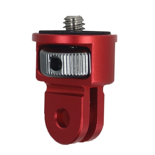 Upgrade Stainless Steel 1/4 Screw Mini Tripod Mount Adapter for 10