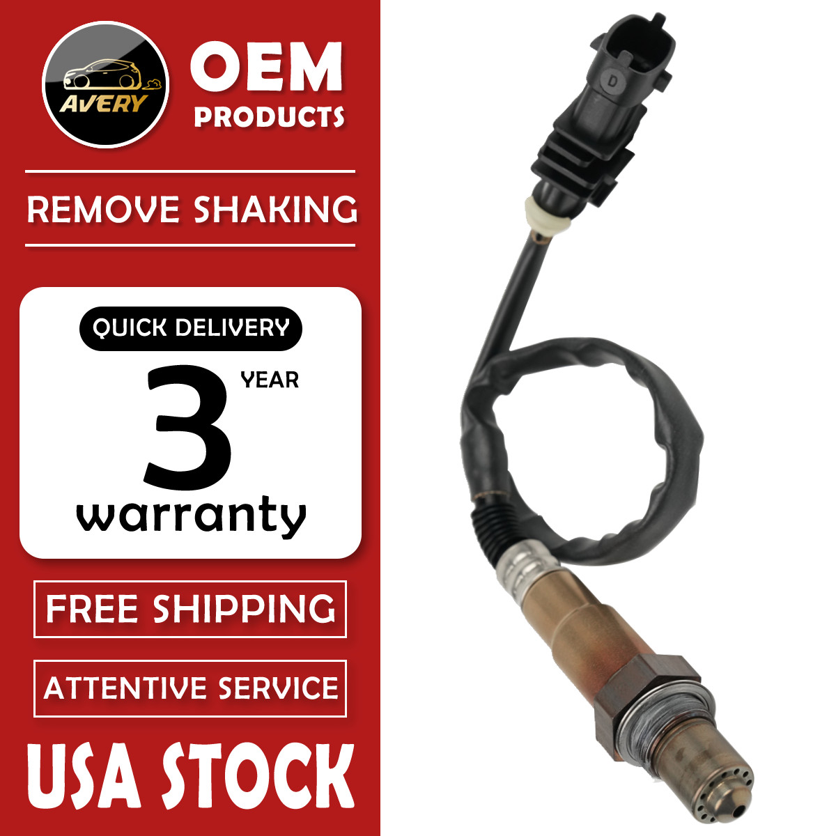 ✅4 Upstream Downstream Oxygen O2 Sensor For Maserati Ghibli Quattroporte Levante