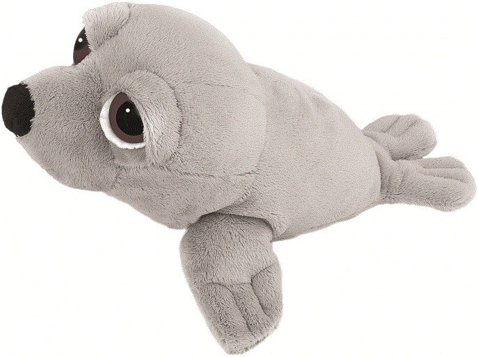 SUKI 14171 Atlantic Seal Gray 25 Cm LIL Plush Toy Peepers Li'L By SUKI