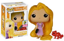 Funko POP! Disney: Rapunzel and Pascal (2015 SDCC)(Damaged Box) #147