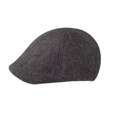 WOOL WINTER IVY CAP - Charcoal Small/Medium