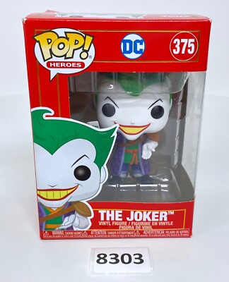 USA限定　funko pop THE JOKER 375 DC Heroes Imperial Palace The Joker Funko Pop #375 Vinyl