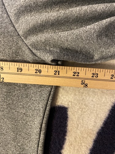 Men Nike Dri-Fit Mesh Lined Hoodie Cross Fit Gym Active Zip Up Jacket Gray Med - Picture 3 of 12