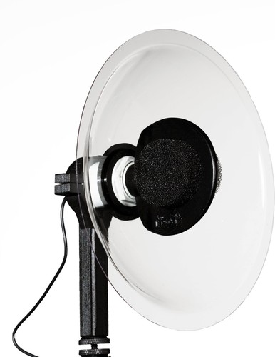MICROFONO PARABOLICO - PARABOLIC MICROPHONE Plug In Power /XLR 25-35-53cm diam. - Afbeelding 4 van 61