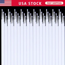 White Microbrush Micro Brush Applicator Tips 1.5mm Dental