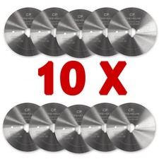 10x Gastronics Kreismesser für CEYLAN DOST 80mm Glatt Dönermesser Gyrosmesser 