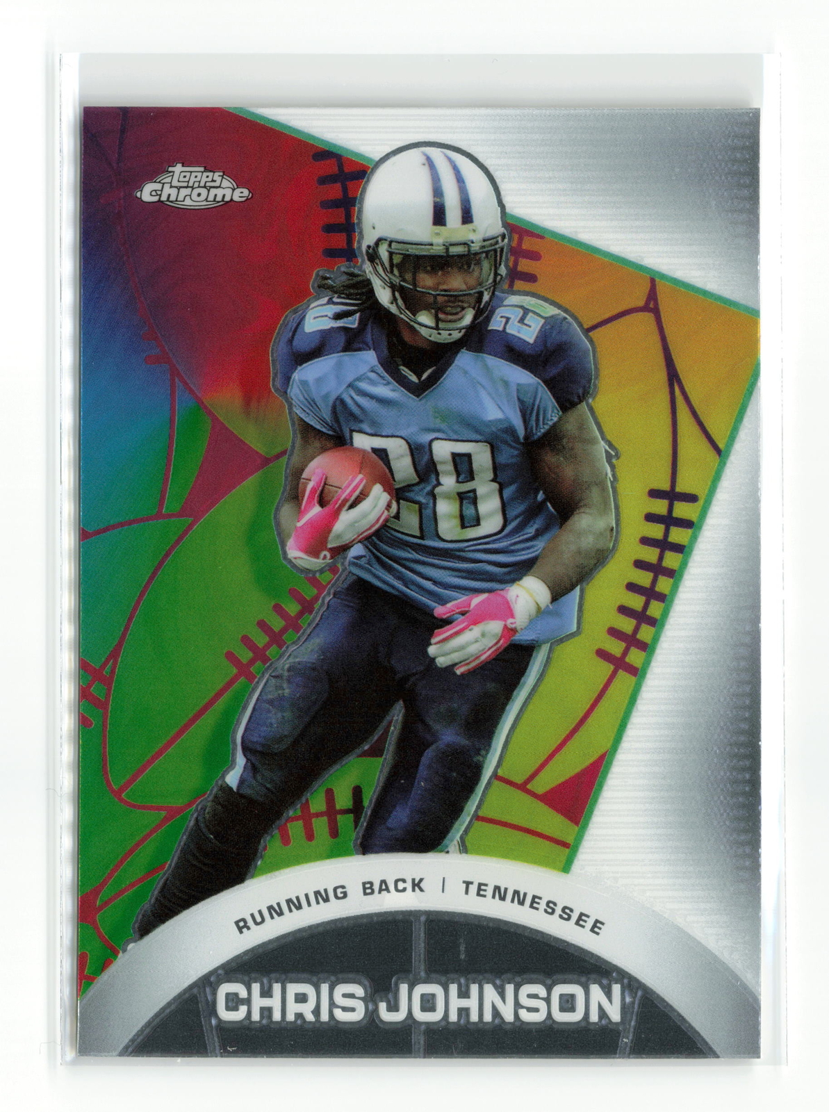 CHRIS JOHNSON #CAE-15 2023 TOPPS COMPOSITE TITANS