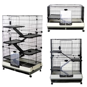 double chinchilla cage
