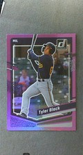 2023 Donruss Purple Holo #136 Tyler Black Brewers