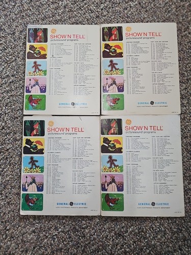 24 Misc 1960's SHOW 'N TELL Complete Record/Viewer Sets Records & Film In Each - Picture 14 of 20